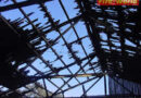 Großbrand durch Schleifarbeiten