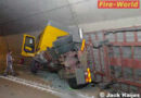 Schwerer Verkehrsunfall im Spering-Tunnel