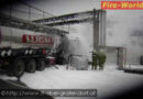 Explosionsgefahr bei Brand eines Tankwagens