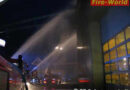 Feuer im Sägespänesilo