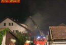 Großfeuer am Bauernhof in Tirol