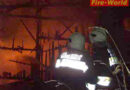 Brand eines Wohnhauses