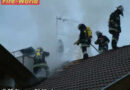 Dachstuhlbrand bei Südtiroler Reihenhaus