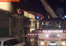 Feuer in der Werkstatt