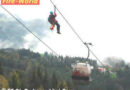 Personenrettungsübung von der Seilbahn