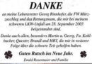 Schwerverletzter dankte öffentlich seinen Rettern!