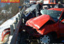 Zwei Personen bei Unfall verletzt