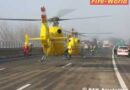 Nö: Großeinsatz bei Massenunfall auf der A 1