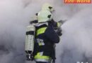 Stmk: Gartenhütte stand in Vollbrand