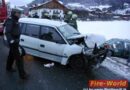 Sbg: Auspumparbeiten nach starkem Regen & Unfall mit Brand