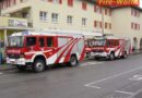 Feuerwehr-Einsatz mit Cobra-Begleitschutz