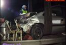 Nö: Leitschiene auf 20 m abgeräumt