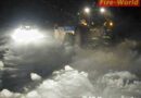 Oö: Bergung eines Schneepfluges / Schneewechten bis 1 Meter!