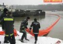 Oö: Schubschiff drohte in Linzer Hafen zu sinken