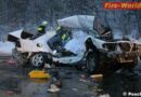 Bgld: Schwerer Unfall fordert 1 Menschenleben und drei Schwerverletzte