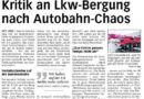 Oö: Medien-Reaktion auf „Schlagkräftige Fw-Hilfe nicht gefragt“