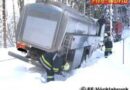 Oö: Bergung eines Milch-Tankwagens