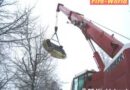 Oö: Bergung eines abgestürzten Pkws und Lkw-Bergung