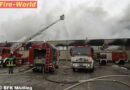 Wien: Großbrand in ehem. Brauerei – Nö Feuerwehr unterstützt BF Wien