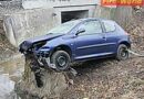 Oö: Kraneinsatz nach Verkehrsunfall auf der B 134 in Fraham