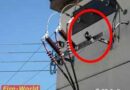 Oö: Brand eines Isolators am Trafo