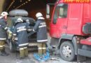 Sbg: Verkehrsunfall auf der  A10 im Gegenverkehrsabschnitt Hieflertunnel