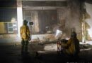Oö: Brand von Flüssigkeiten bei einer Druckerei