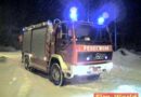 Nö: Winterliche Bergung eines Lkws in Maria Enzersdorf