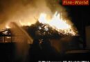 Nö: Großbrand in Modlisch – für 16 Pferde kam jede Hilfe zu spät!