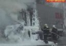 Stmk: Brand eines Lkws bei Mürzzuschlag