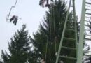 Oö: Höhenretterübung am Lift auf die Luisenhöhe