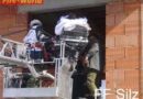 Tirol: Personenrettung auf der Baustelle in Silz