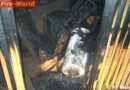 Oö: Feuer in Welser Kellerabteil