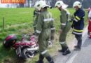 Oö: Schwerverletzter bei Bikerunfall