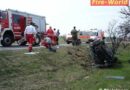 Nö: Schwerer Unfall auf der Kreuzung – 2 Eingeklemmt