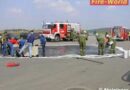 Nö: Altöl-Sammelcontainer stürzte um – Öleinsatz der Feuerwehr