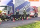 Nö: Sachschaden nach Kollision zwischen Pkw und Lkw