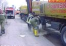 Nö: Umwelteinsatz nach Hydraulik-Leitungsbruch