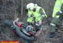 Nö: Motorradbergung auf der LH 154