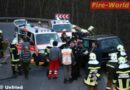 Nö: Rettungsfahrzeug krachte gegen Geländewagen