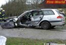 Oö: Schwerer Notarztfahrzeug-Unfall nach vorangehendem Unfall