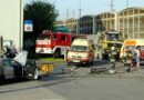 Oö: Spektakulärer Unfall mit 2 Pkws und einem Lkw