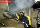 Nö: Kellerbrand in einer Villa – Decke teilweise eingestürzt