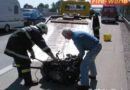 Oö: Motorblock bei Unfall aus Pkw gerissen