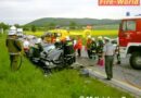 Nö: Lenker nach Frontalkollision eingeklemmt