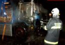Nö: Brand eines Lkw-Führerhauses