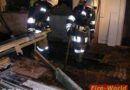 Nö: Schwelbrand in ehemaliger Tischlereiwerkstatt