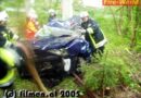 Nö:  Von A2 in Wald katapultiert! Eine Schwerverletzte!