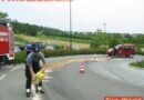 Nö: Beseitigung einer Dieselspur in Maria Enzersdorf