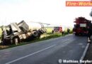 Nö: Sattelschlepper raste in Baumallee
